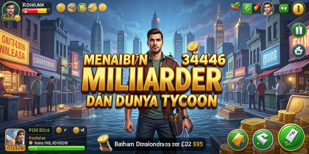 Tangkapan layar utama 3446 menampilkan gameplay Tycoon yang seru.