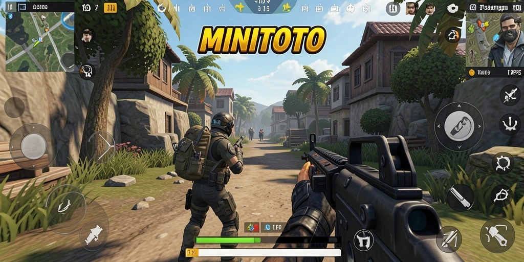 Gameplay seru di MINITOTO dengan aksi tembak-menembak yang menegangkan.