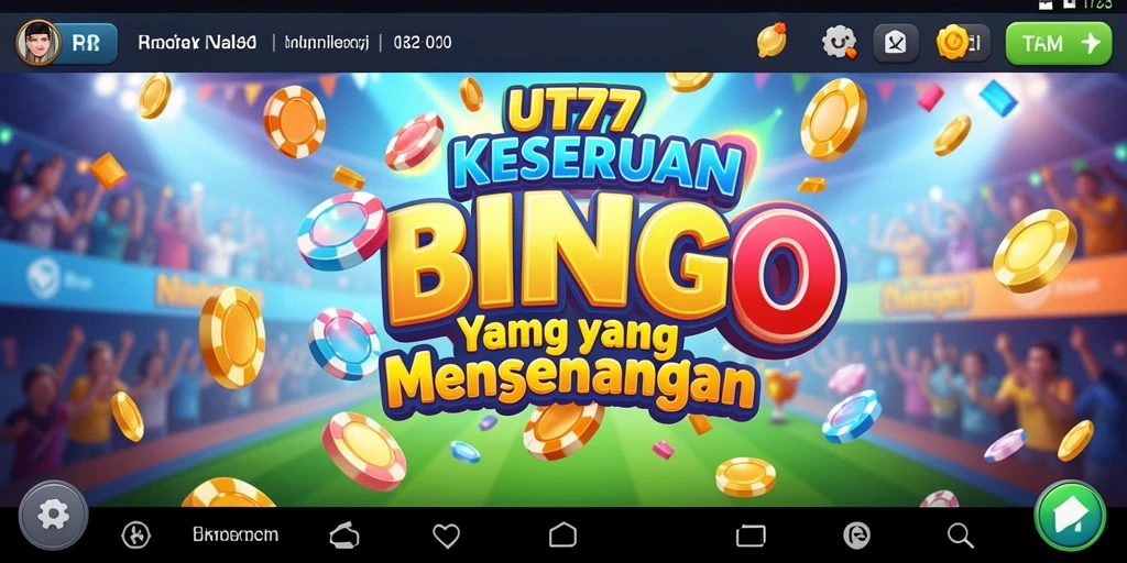 Gameplay UT77 yang seru dan mengasyikkan dalam permainan Bingo.
